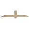 Ekena Millwork Eugene Rough Sawn Timber Gable Bracket, Douglas Fir, 84"W x 14"H x 4"D x 4"F, 4/12 Pitch GBW084X14X0404EUG00RDF - alternate 4